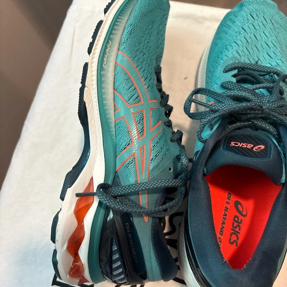 ASICS Gel-Kayano Women’s Running Shoes Teal Blue